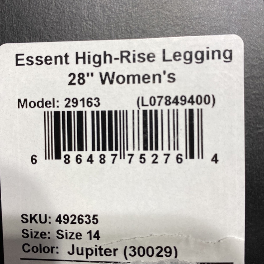 New Arcteryx size 14 essent HR lefgings I 28' colors  Jupiter woman ⭐️⭐️⭐️⭐️ - Picture 7 of 17
